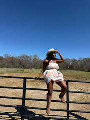 SADDLE UP TULIP DRESS