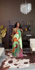 ARTSY MAXI DRESS