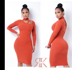 Orange Dreamsicle Dress