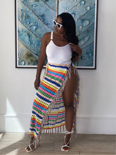 RAINBOW CROCHET SKIRT