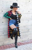 Forever Plaid Long Top
