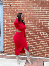 JUST A LITTLE MIDI DRESS