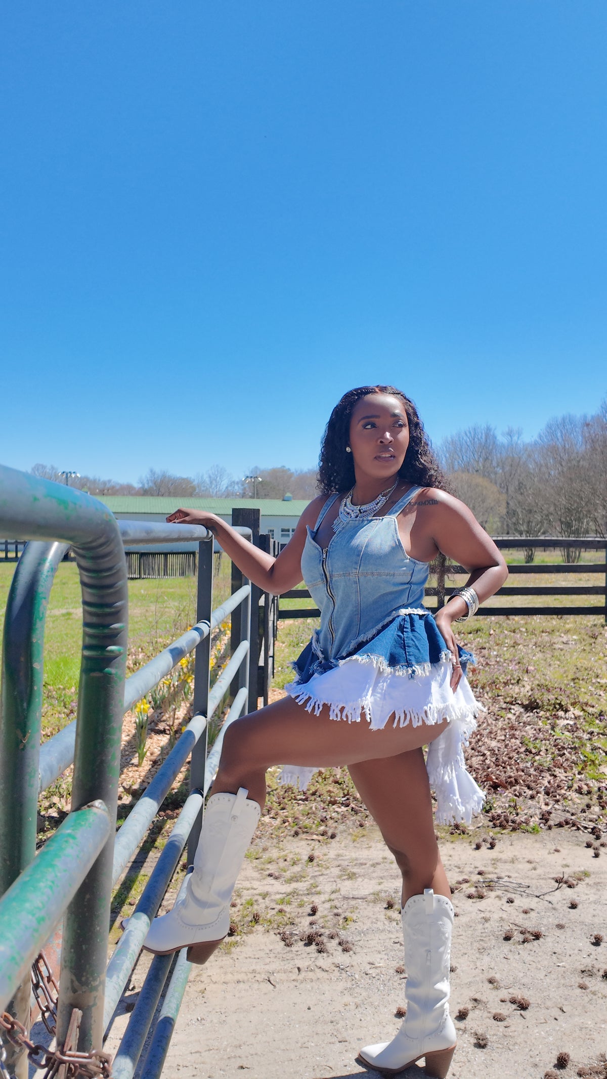 TUTU DENIM TOP Regal Karats TUTU DENIM TOP Regal Karats