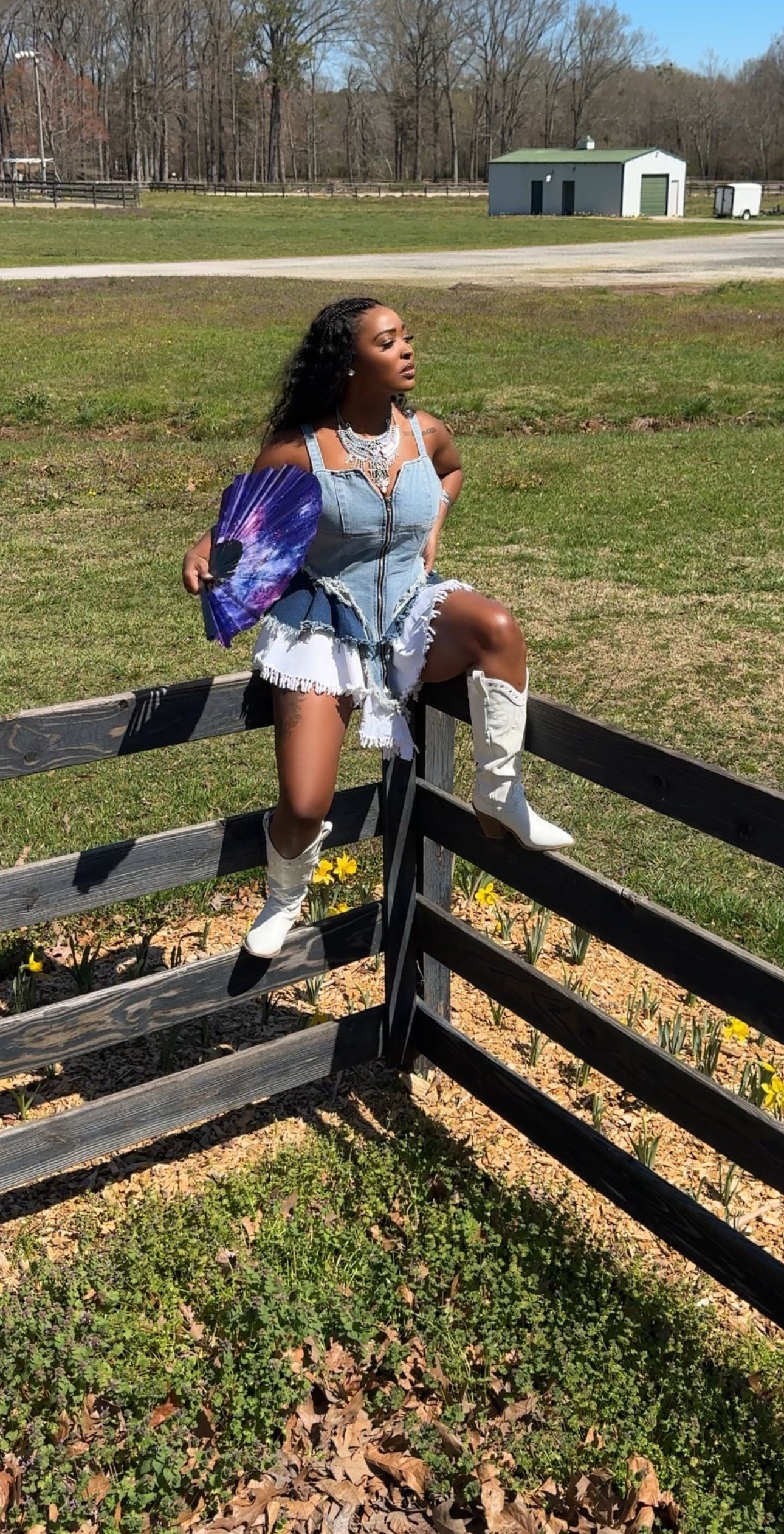 TUTU DENIM TOP Regal Karats TUTU DENIM TOP Regal Karats