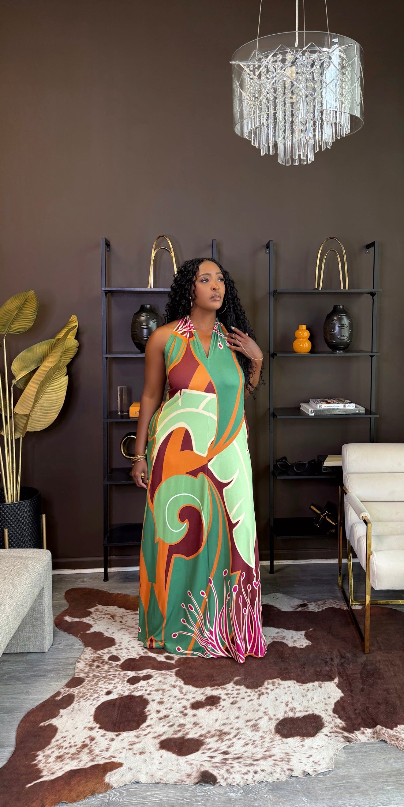 ARTSY MAXI DRESS