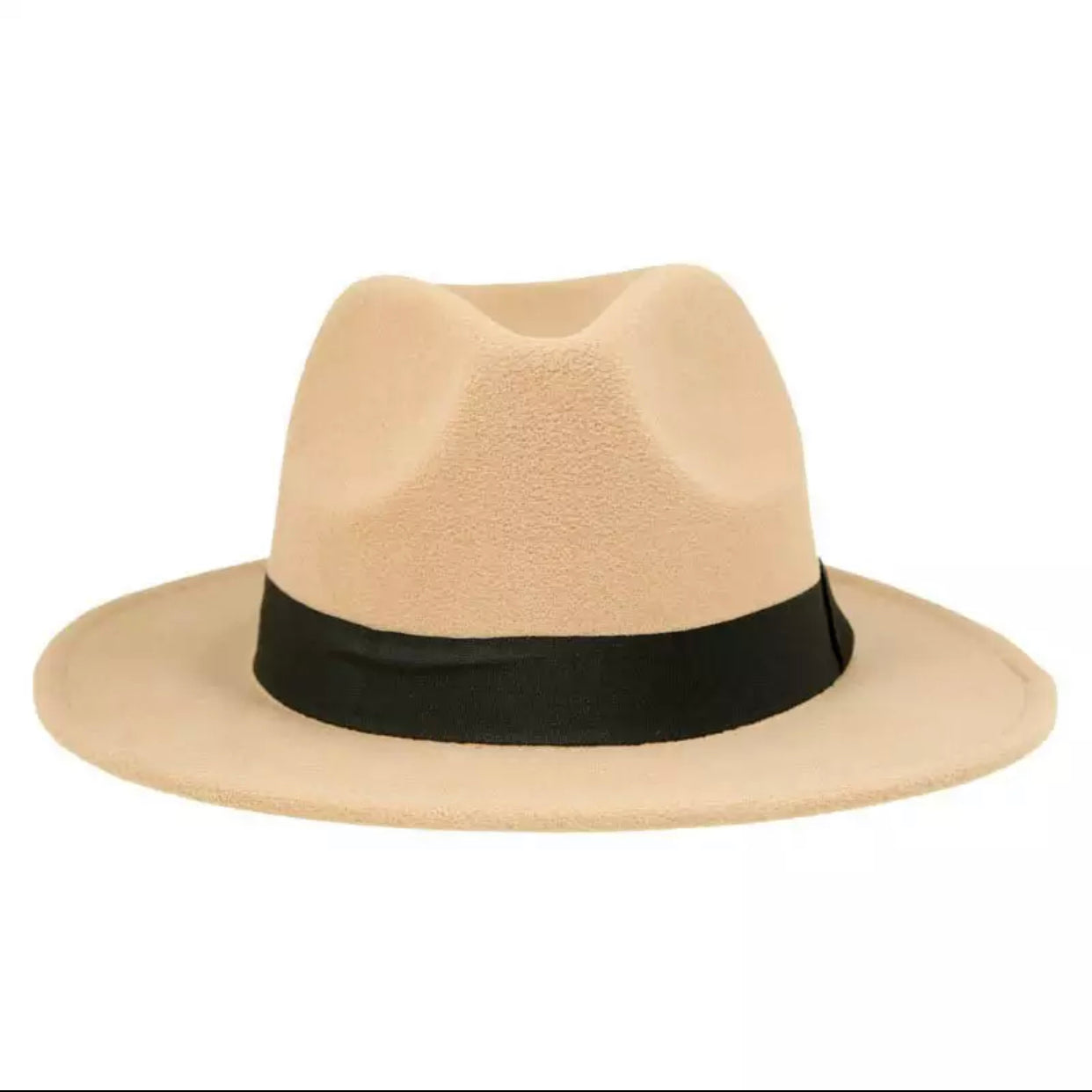 Straight Brim Fedora Hat