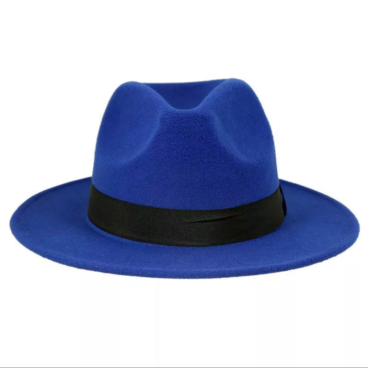 Straight Brim Fedora Hat