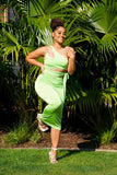 Buy Envious Green Maxi Dress - Regal Karats