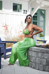 Get Quality Luxe Green Pants Set - Regal Karats