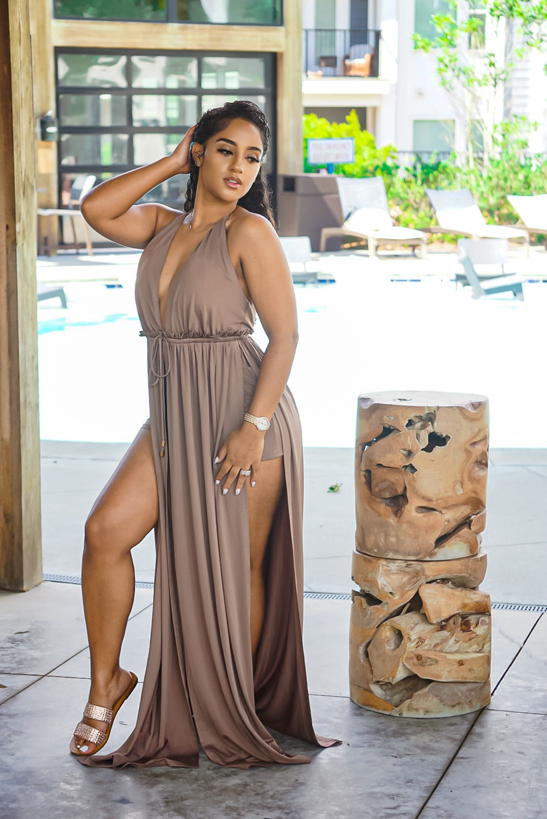 MOCHA ROMPER