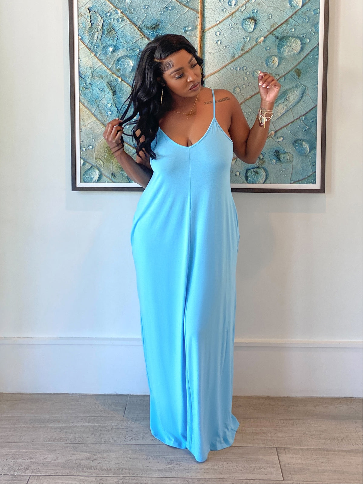 BASIC MAXI DRESS