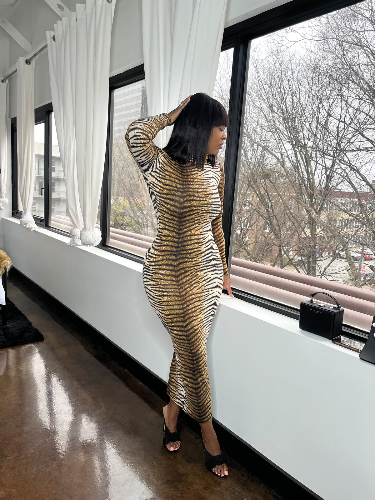 WILD THOUGHTS MIDI DRESS