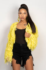 Fringe Crop Jacket