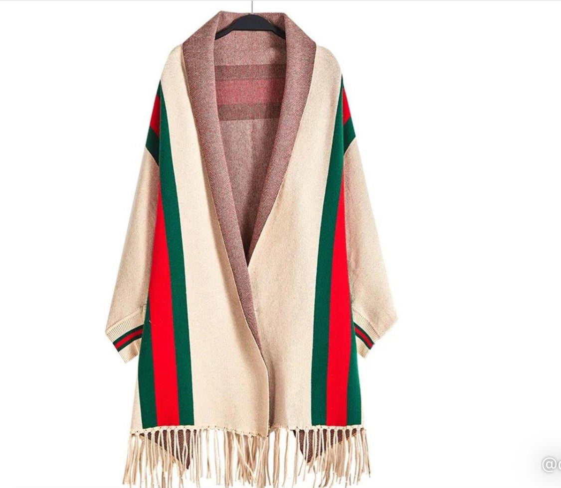 RICH GIRL PONCHO